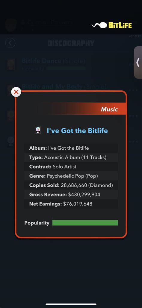 How to get Diamond Album : r/BitLifeApp .